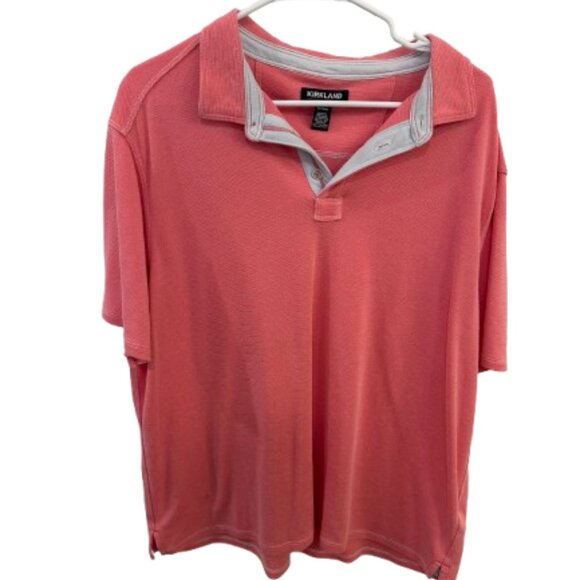 👕 Men's Salmon Polo - Picture 1 of 4